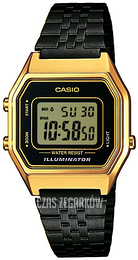 Casio Collection Ekran LCD/Stal LA680WEGB-1AEF