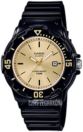 Casio Quartz Żółte złoto/Żywica z tworzywa sztucznego Ø34.2 mm LRW-200H-9EVEF