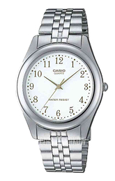 Casio Collection Biały/Stal Ø26 mm LTP-1129A-7BEF