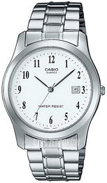 Casio Quartz Biały/Stal Ø29.6 mm LTP-1141PA-7BEF