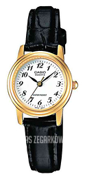 Casio Collection Biały/Skóra Ø23.5 mm LTP-1236GL-7BEF
