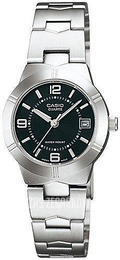 Casio Classic Czarny/Stal Ø25 mm LTP-1241D-1ADF