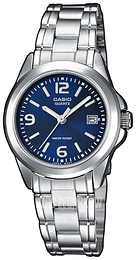 Casio Collection Niebieski/Stal Ø28 mm LTP-1259D-2AEF