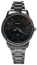Casio Collection Czarny/Stal Ø30 mm LTP-1303D-1AVEF