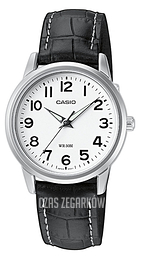 Casio Collection Biały/Skóra Ø30 mm LTP-1303L-7BVEF