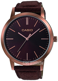 Casio Collection Brązowy/Skóra Ø48 mm LTP-E118RL-5AEF