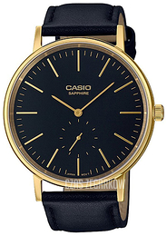 Casio Collection Czarny/Skóra Ø40 mm LTP-E148GL-1AEF