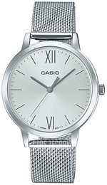 Casio Collection Srebrny/Stal Ø32 mm LTP-E157M-7AEF
