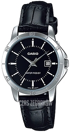 Casio Casio Quartz Czarny/Skóra LTP-V004L-1AUDF