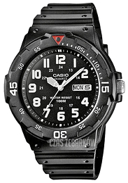 Casio Collection Czarny/Żywica z tworzywa sztucznego Ø44.6 mm MRW-200H-1BVEF
