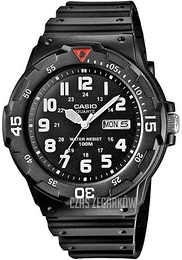 Casio Collection Czarny/Guma Ø43 mm MRW-200H-1BVEG