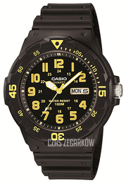 Casio Collection Czarny/Żywica z tworzywa sztucznego Ø44.6 mm MRW-200H-9BVEF