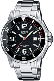 Casio Czarny/Stal Ø43 mm MTD-1053D-1A