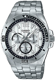 Casio Sport Srebrny/Stal Ø45.5 mm MTD-1060D-7A2