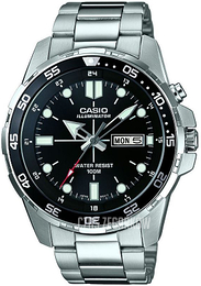 Casio Czarny/Stal Ø46 mm MTD-1079D-1AVEF