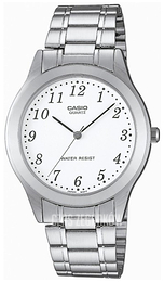 Casio Collection Biały/Stal Ø43 mm MTP-1128PA-7BEF