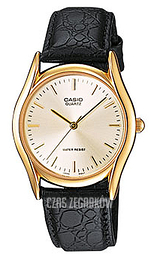 Casio Collection Beżowy/Skóra Ø39 mm MTP-1154PQ-7AEF