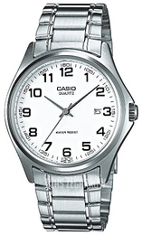 Casio Collection Biały/Stal Ø42 mm MTP-1183PA-7BEF