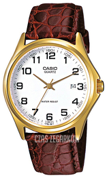 Casio Collection Biały/Skóra Ø38 mm MTP-1188PQ-7B