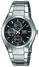 Casio Collection Czarny/Stal Ø38 mm MTP-1191PA-1AEF