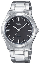 Casio Collection Czarny/Stal Ø37 mm MTP-1200A-1AVEF