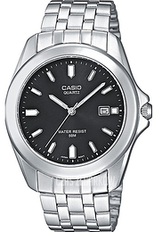 Casio Collection Czarny/Stal Ø41.2 mm MTP-1222A-1AVEF