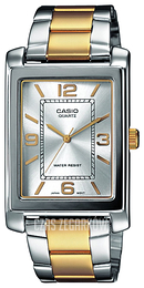 Casio Collection Srebrny/Stal w odcieniu złota 44x29 mm MTP-1234SG-7AEF