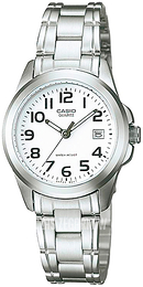 Casio Collection Biały/Stal Ø38.4 mm MTP-1259PD-7BEF