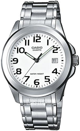 Casio Collection Biały/Stal Ø32 mm MTP-1259PD-7BEG