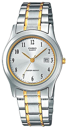 Casio Collection Srebrny/Stal w odcieniu złota Ø37 mm MTP-1264PG-7B