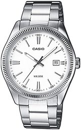 Casio Collection Biały/Stal Ø39 mm MTP-1302PD-7A1VE