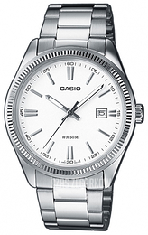 Casio Collection Biały/Stal Ø39 mm MTP-1302PD-7A1VEF