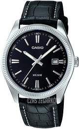 Casio Czarny/Skóra Ø38 mm MTP-1302PL-1A