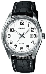 Casio Collection Biały/Skóra Ø38.5 mm MTP-1302PL-7BVEF