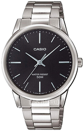 Casio Collection Czarny/Stal Ø40 mm MTP-1303PD-1FVEF