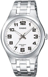 Casio Casio Collection Biały/Stal Ø40 mm MTP-1310PD-7BVEG