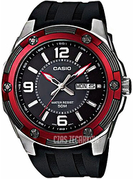 Casio Czarny/Żywica z tworzywa sztucznego Ø43 mm MTP-1327-1AVDF