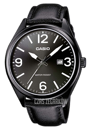 Casio Collection Czarny/Skóra Ø41 mm MTP-1342L-1B1EF