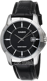 Casio Standard Czarny/Skóra Ø30 mm MTP-V004L-1AUDF