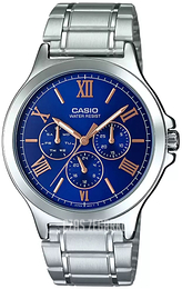 Casio Classic Niebieski/Stal Ø41.5 mm MTP-V300D-2AUDF