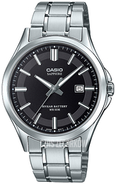 Casio Collection Czarny/Stal Ø41.3 mm MTS-100D-1AVEF