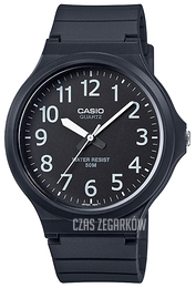 Casio Collection Czarny/Żywica z tworzywa sztucznego Ø44 mm MW-240-1BVEF