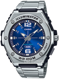 Casio Casio Collection Niebieski/Stal Ø49.6 mm MWA-100HD-2AVEF