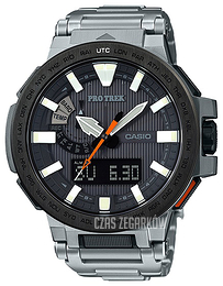Casio Pro Trek Szary/Tytan Ø52.5 mm PRX-8000T-7ADR