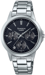 Casio Sheen Szary/Stal Ø35 mm SHE-3516D-1AUEF