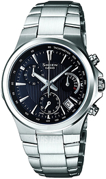Casio Sheen Czarny/Stal Ø32 mm SHE-5019D-1AEF