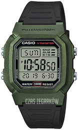 Casio Collection Ekran LCD/Żywica z tworzywa sztucznego W-800HM-3AVEF