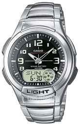 Casio Collection Czarny/Stal Ø41 mm WD-1BVES