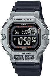 Casio Sport Ekran LCD/Żywica z tworzywa sztucznego WS-1400H-1BVEF