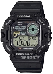Casio Digital Czarny/Żywica z tworzywa sztucznego Ø49 mm WS-1700H-1AVEF